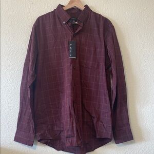 Van Heusen Men's Burgundy Shirt
